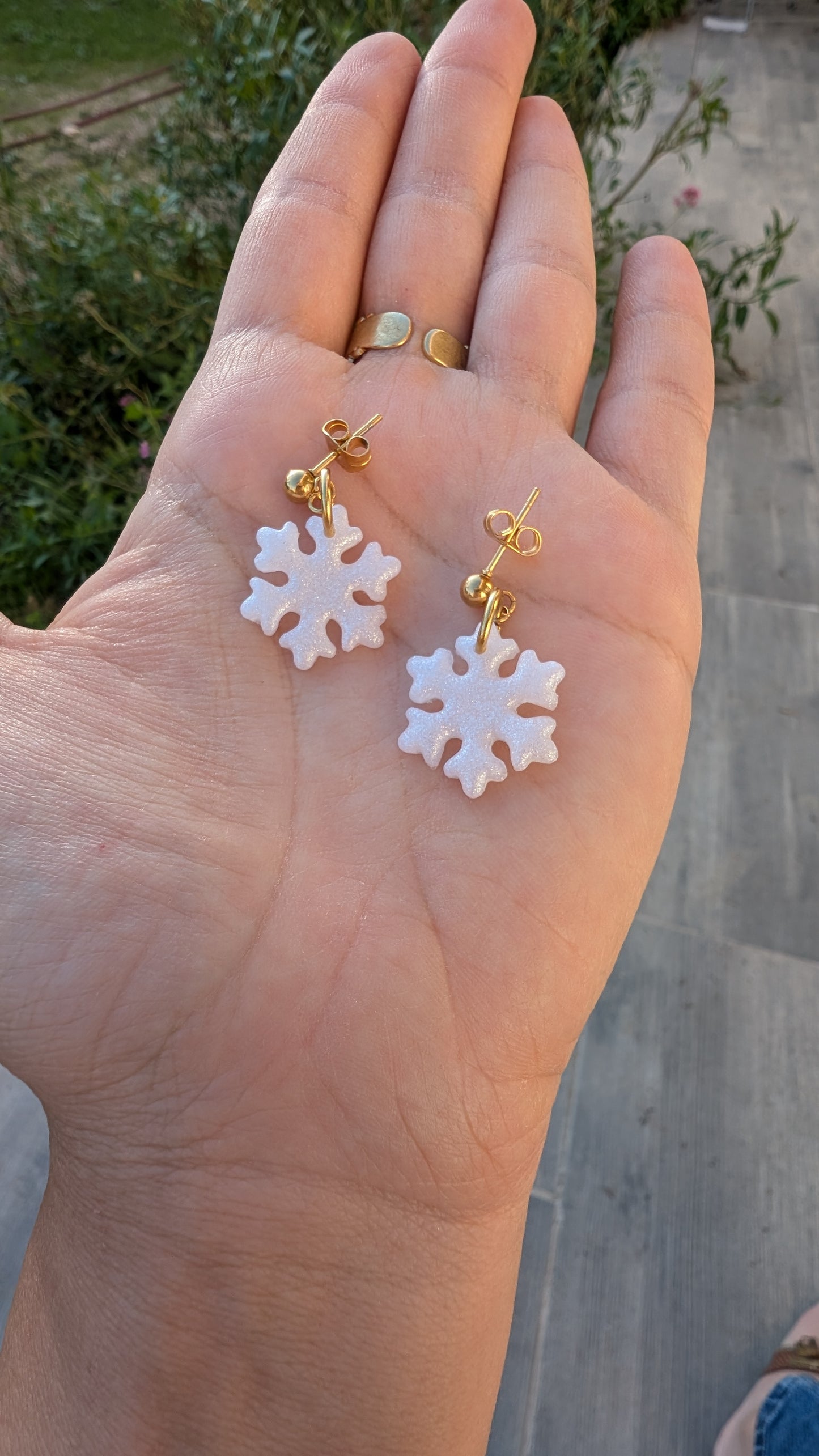 Boucles d'oreilles Flocon • Noël 2024