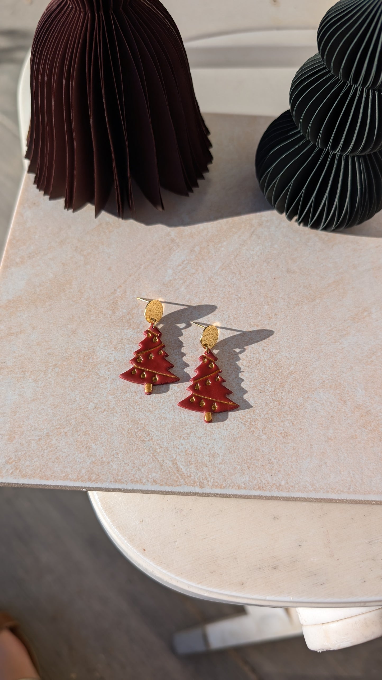 Boucles d'oreilles Sapin • Noël 2024